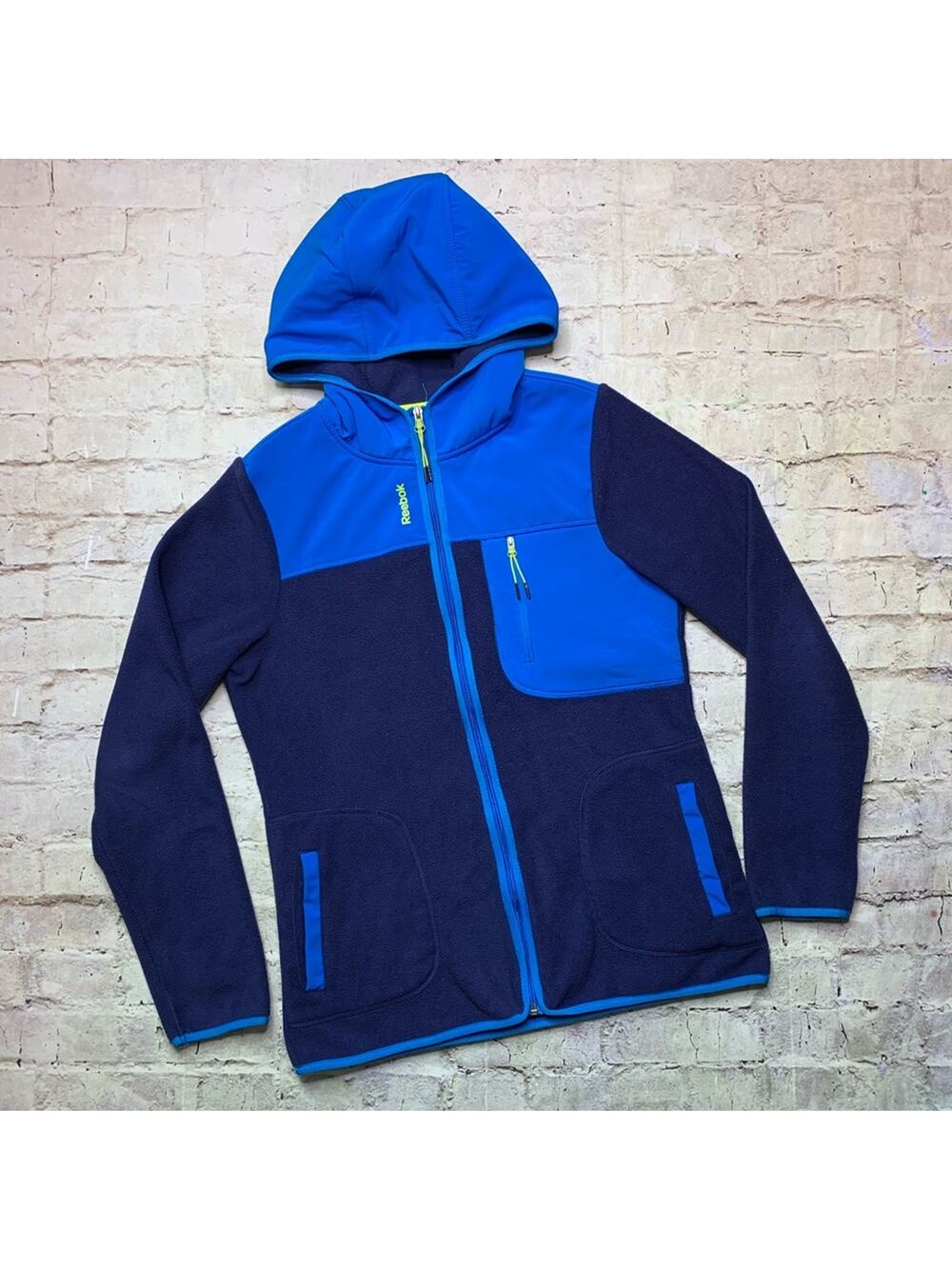 Reebok Fleece Zip Down Jacket